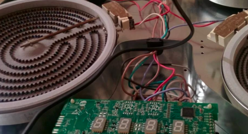 Ремонт стеклокерамической варочной панели. Курск